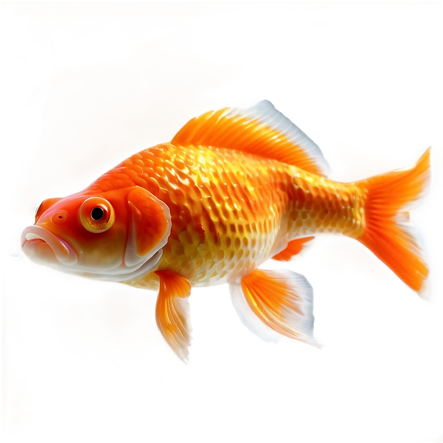 Realistic Goldfish Png Mts PNG Image