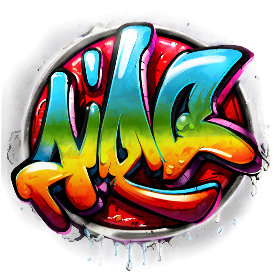 Realistic Graffiti Png Btp PNG Image