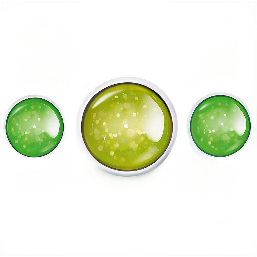 Realistic Green Dot Png Jnr47 PNG Image