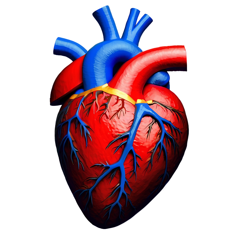 Realistic Heart Picture Png B PNG Image