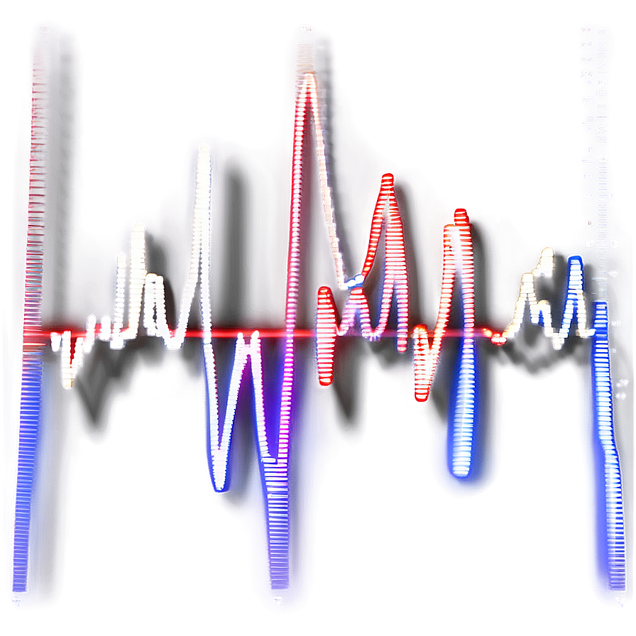 Realistic Heartbeat Trace Png Mvx47 PNG Image