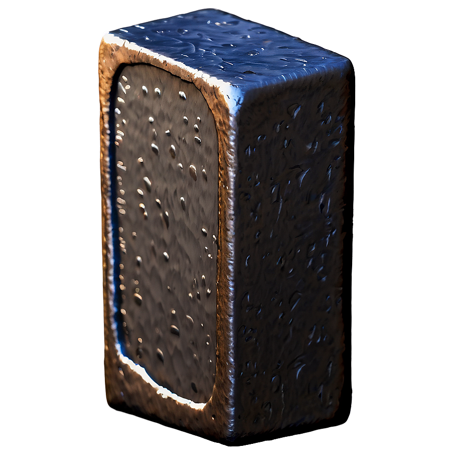 Realistic Iron Ingot Png 06272024 PNG Image