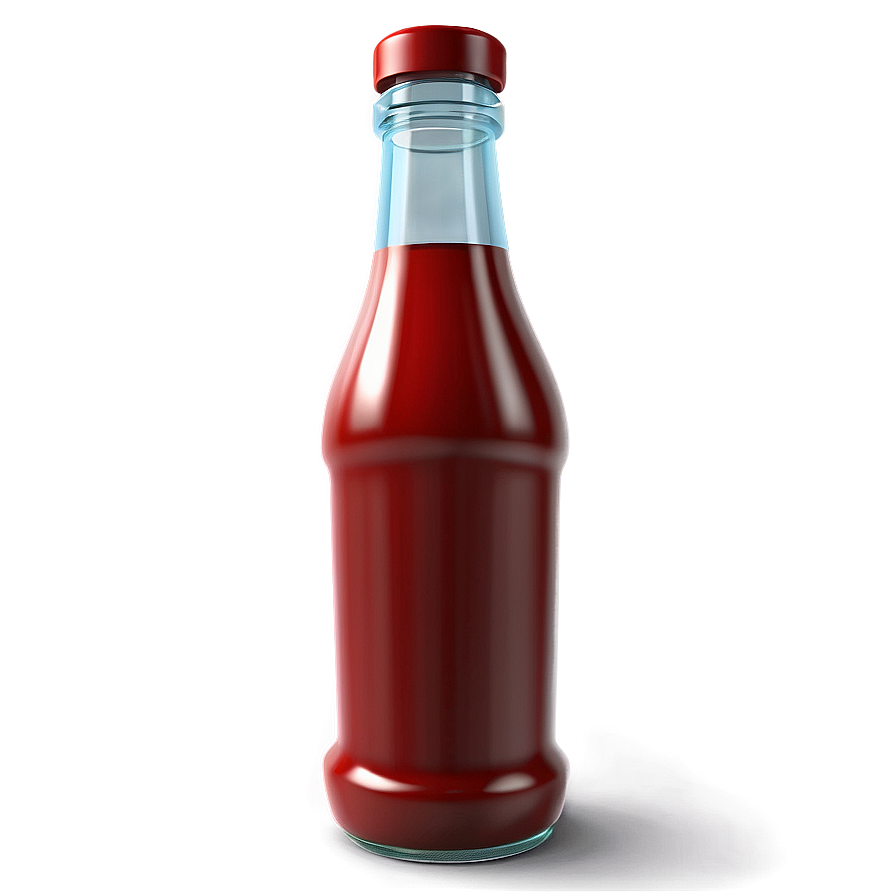 Realistic Ketchup Bottle Png Fuf PNG Image