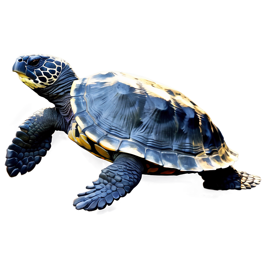 Realistic Leatherback Turtle Illustration Png 20 PNG Image