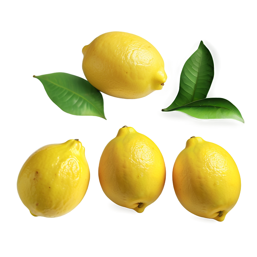 Realistic Lemons Png 06122024 PNG Image