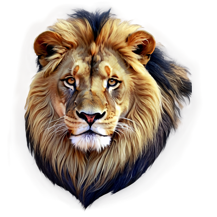 Realistic Lion Drawing Png 70 PNG Image