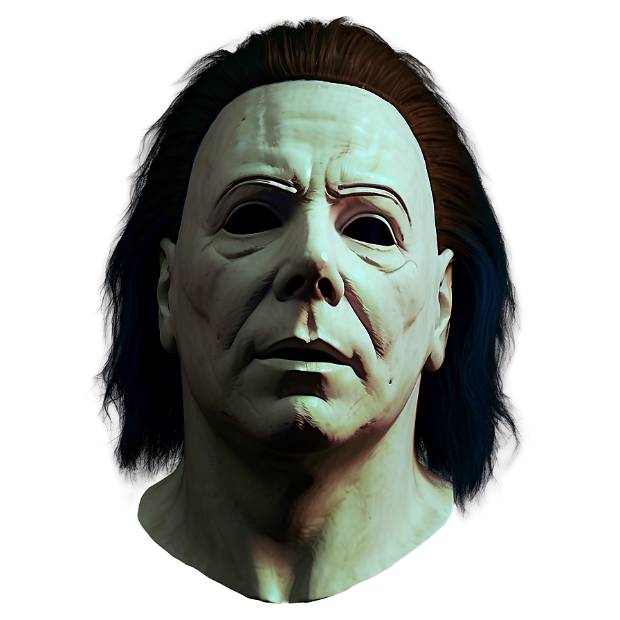 Realistic Michael Myers Face Render Png 19 PNG Image