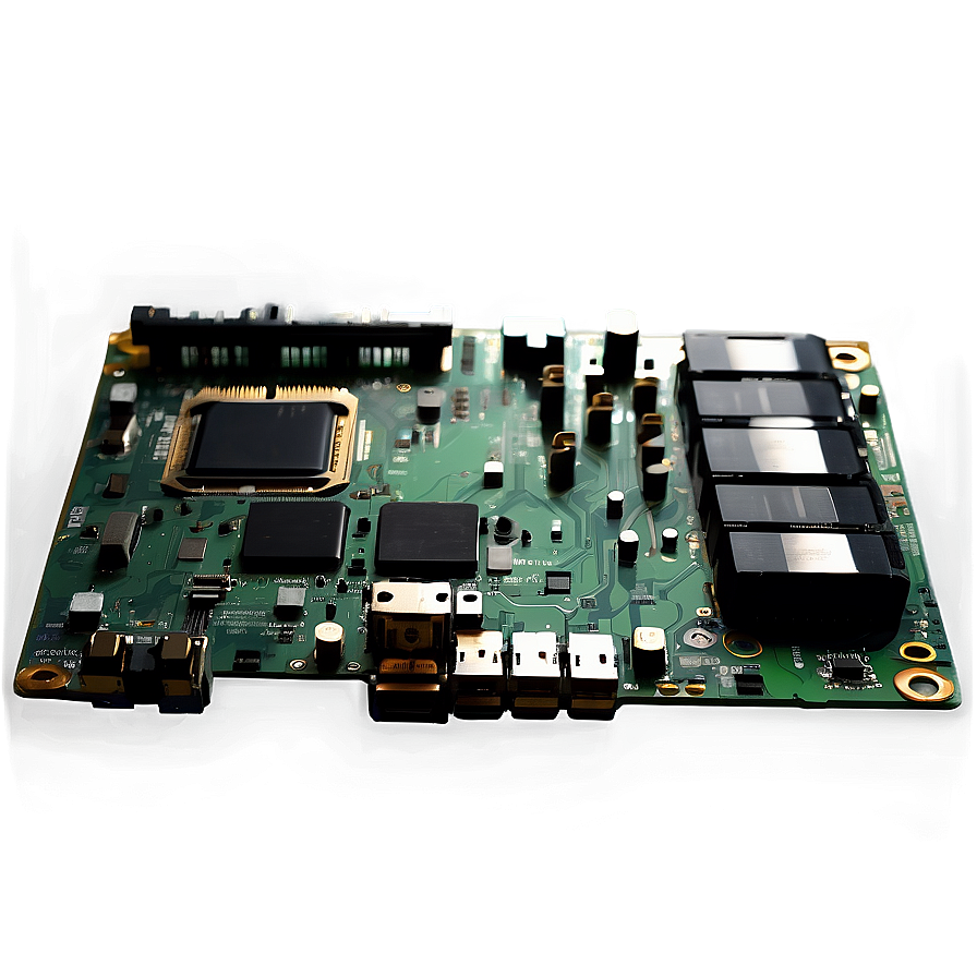 Realistic Motherboard Sketch Png Kvy PNG Image