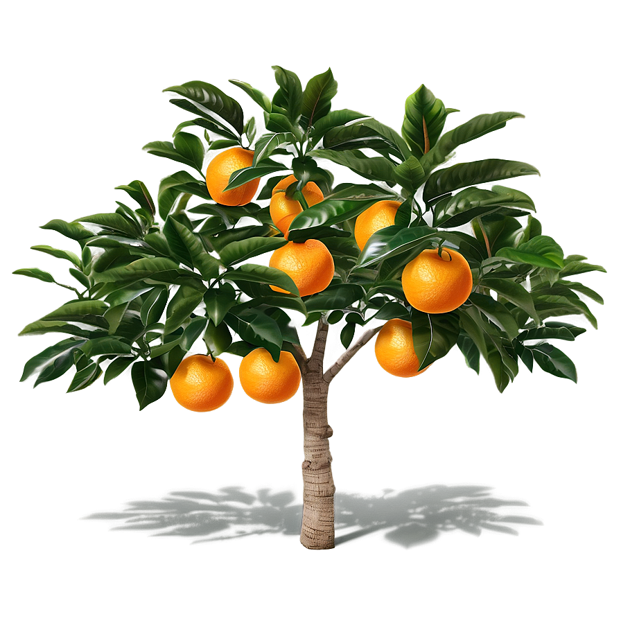 Realistic Orange Tree Png Gkq PNG Image