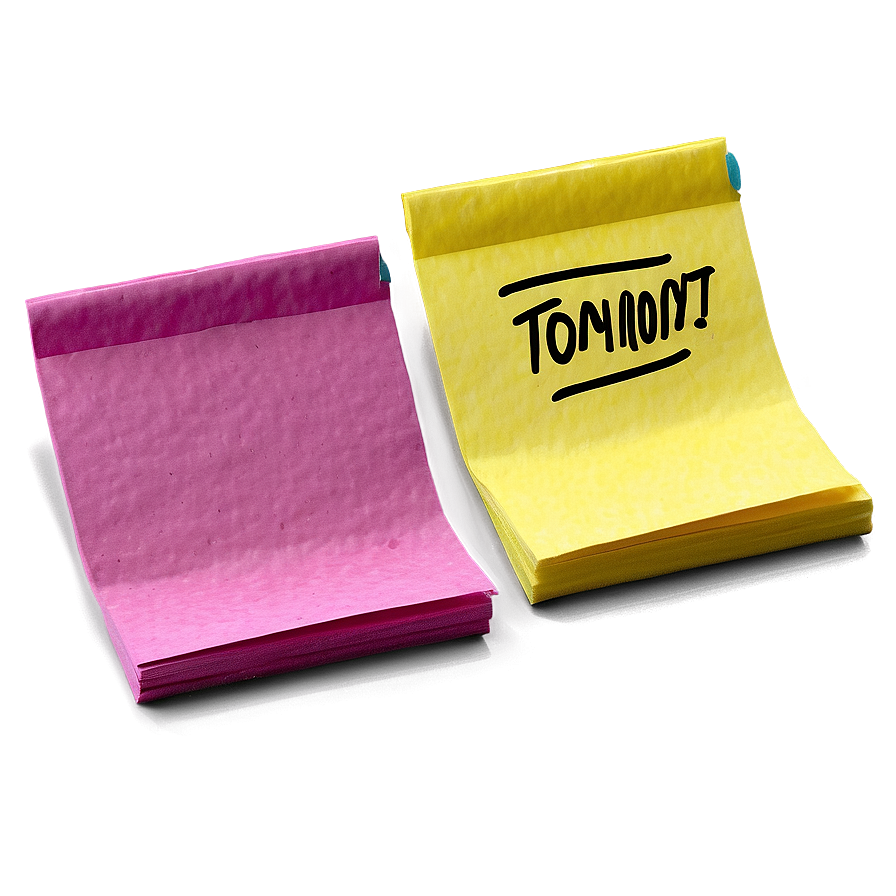 Realistic Post It Note Png 65 PNG Image