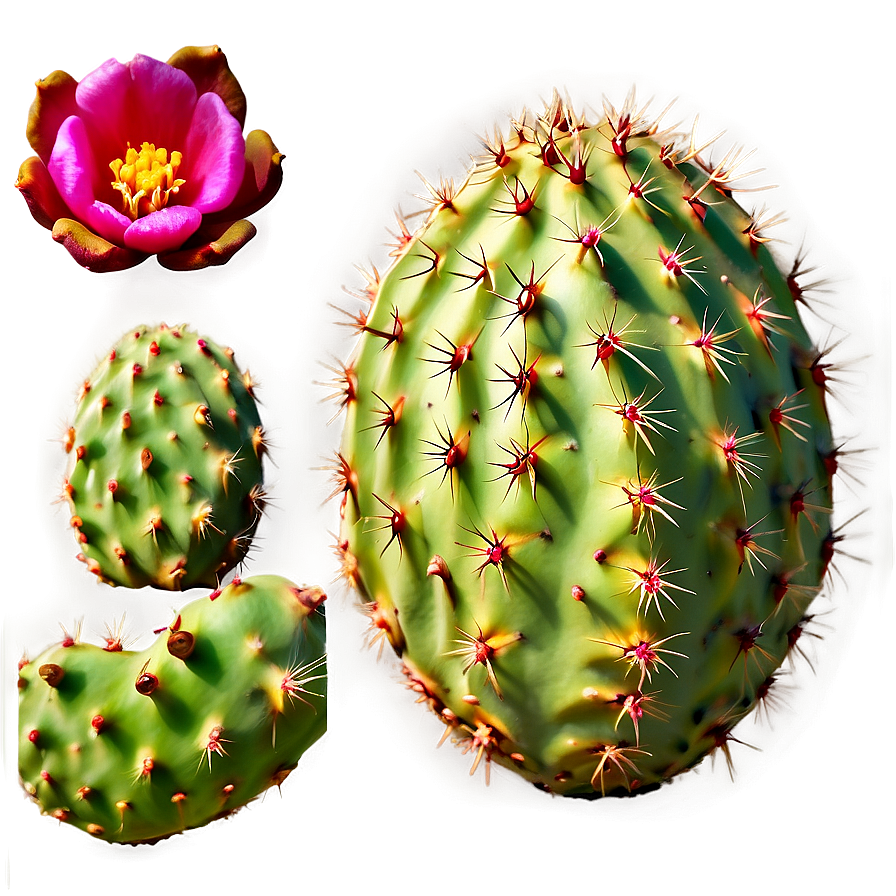 Realistic Prickly Pear Png Mix82 PNG Image