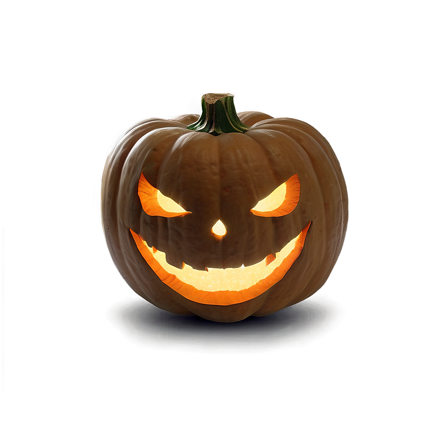 Realistic Pumpkin Face Png 1 PNG Image