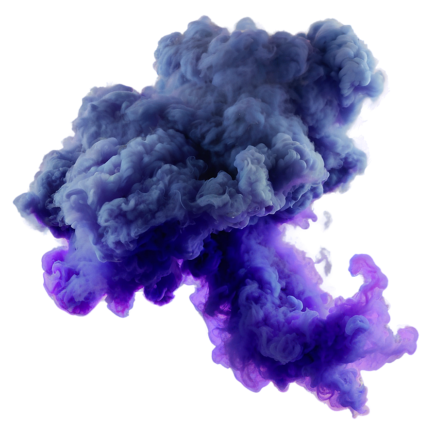 Realistic Purple Smoke Png 4 PNG Image