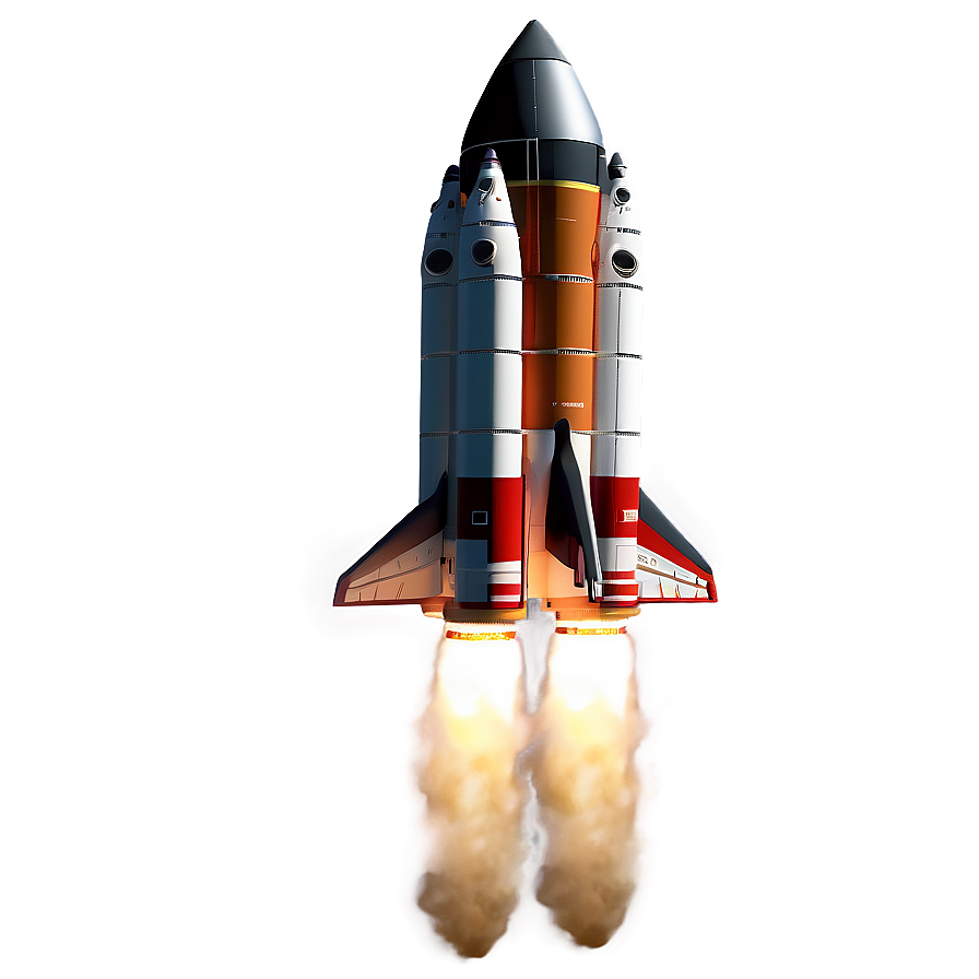 Realistic Rocketship Png 06132024 PNG Image