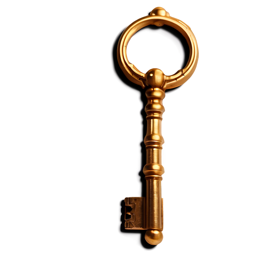 Realistic Skeleton Key Design Png Vqy PNG Image