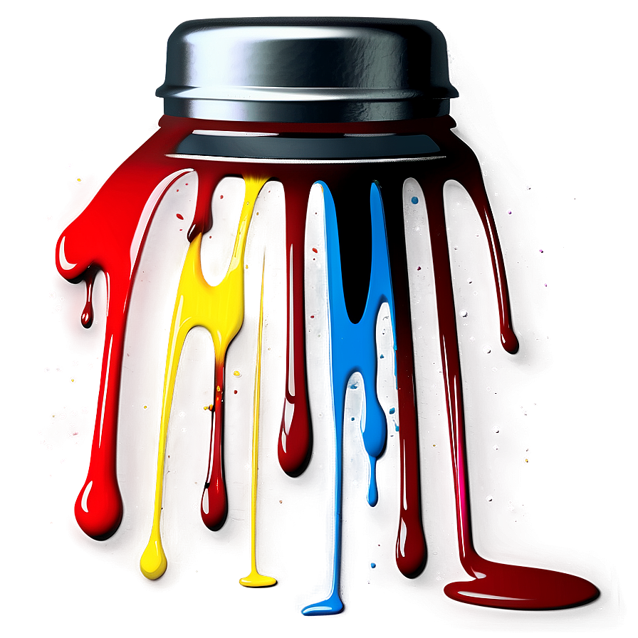 Realistic Spray Paint Drip Png 55 PNG Image