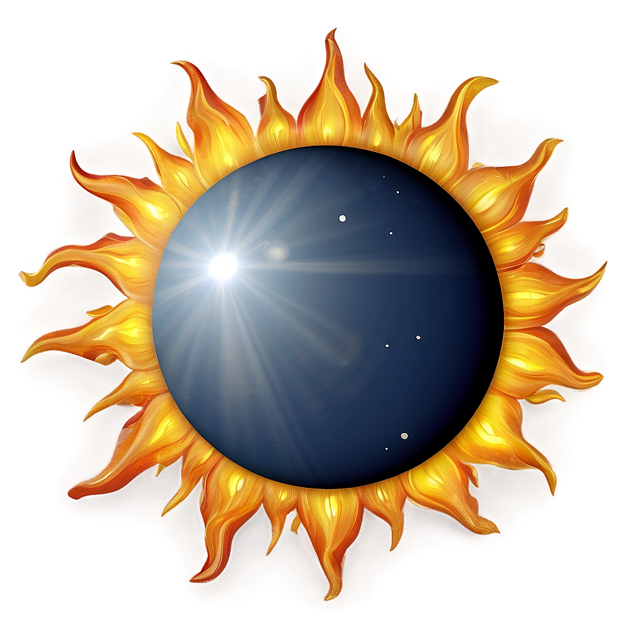 Realistic Sun Transparent Png Ech PNG Image