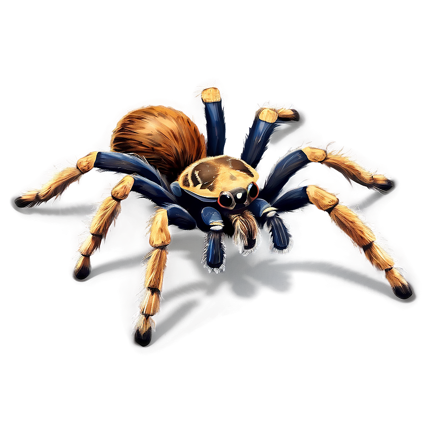 Realistic Tarantula Illustration Png 41 PNG Image