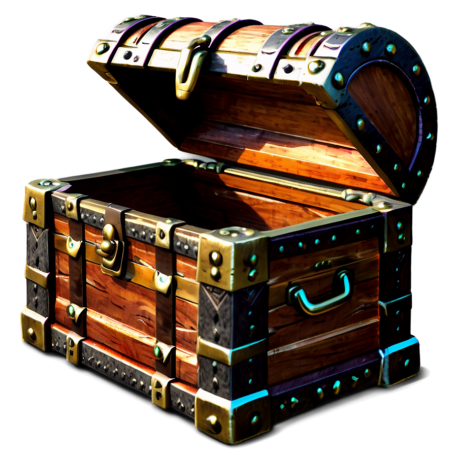 Realistic Treasure Chest Png Lso40 PNG Image