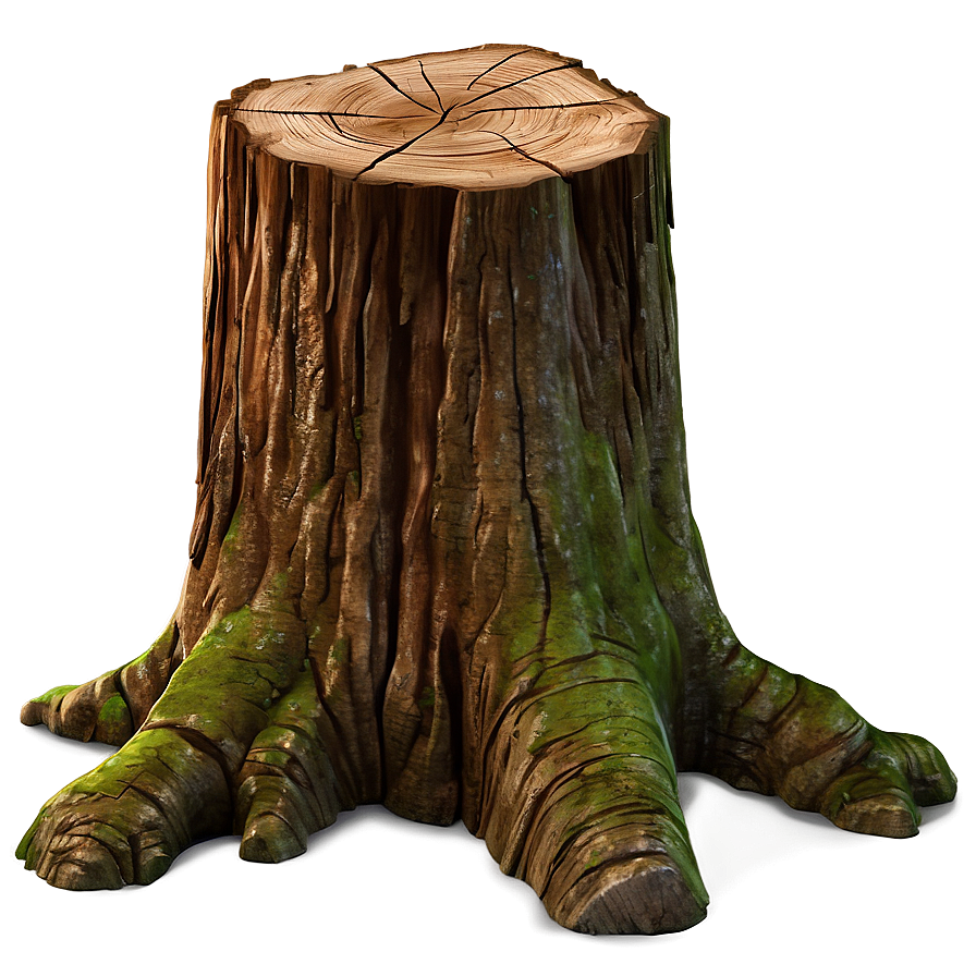 Realistic Tree Stump Png 06132024 PNG Image