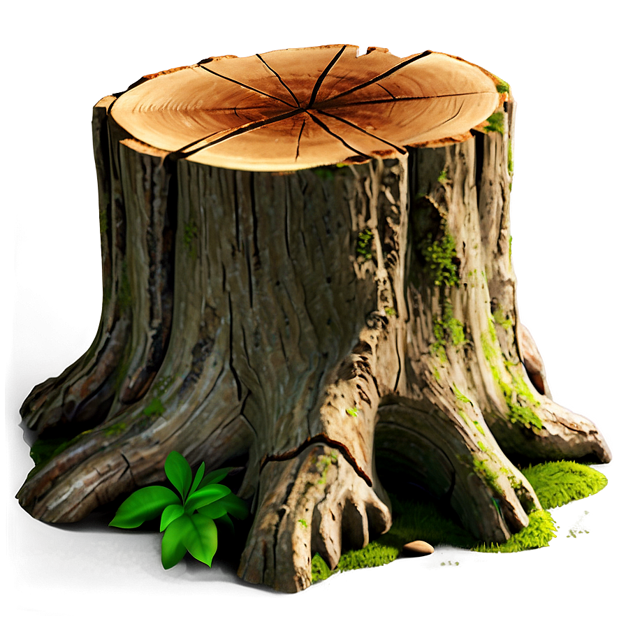 Realistic Tree Stump Png Udf73 PNG Image