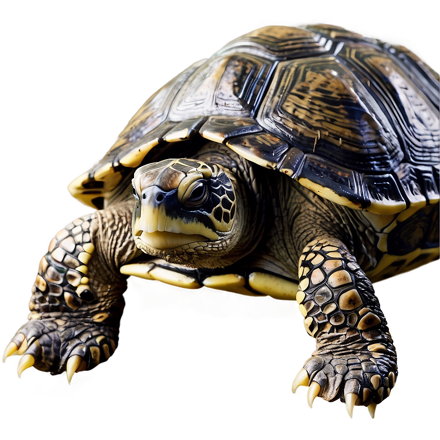 Realistic Turtle Illustration Png 05232024 PNG Image