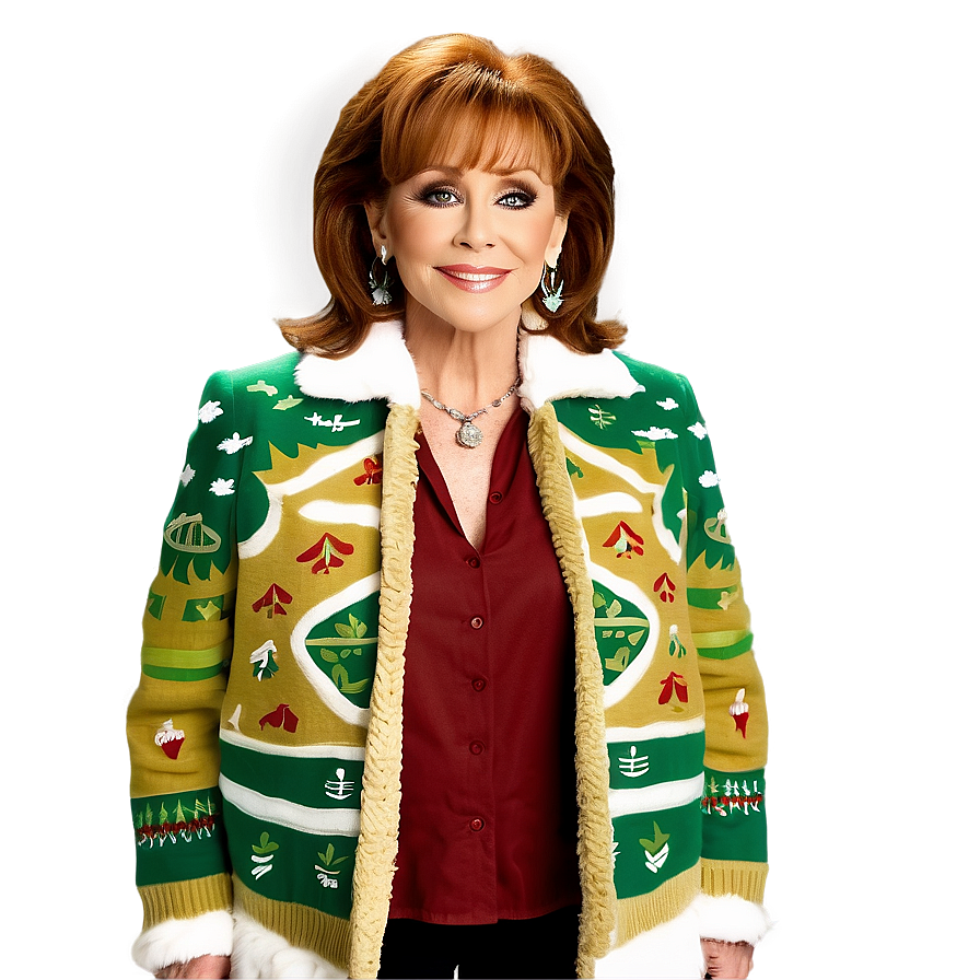 Reba Mcentire Christmas Special Png 06252024 PNG Image