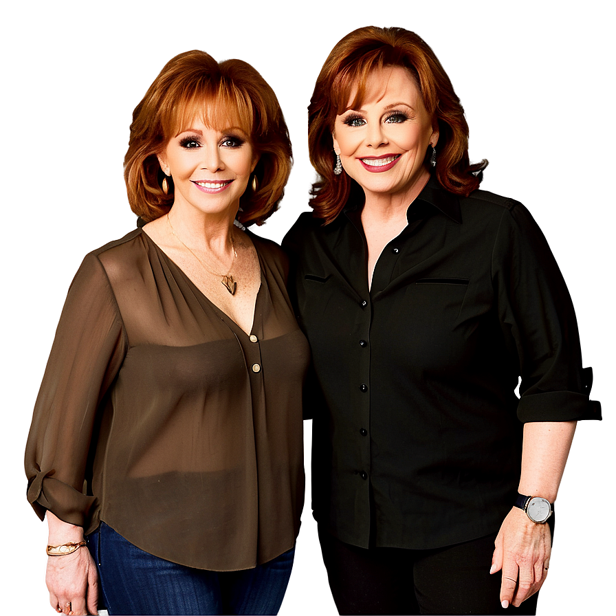 Reba Mcentire Family Moment Png Hla51 PNG Image