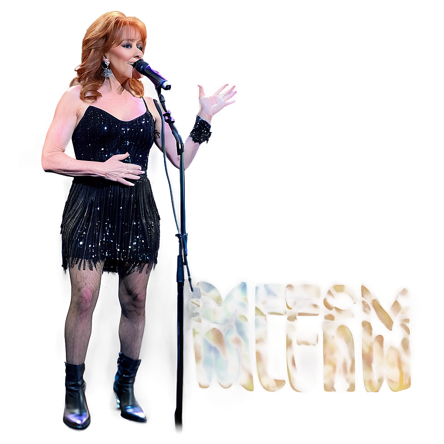 Reba Mcentire Live Performance Png Qhe PNG Image