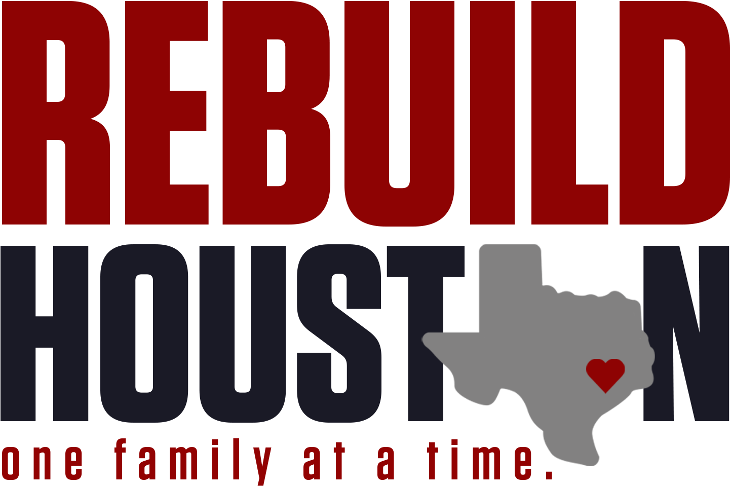 Rebuild Houston Logo PNG Image