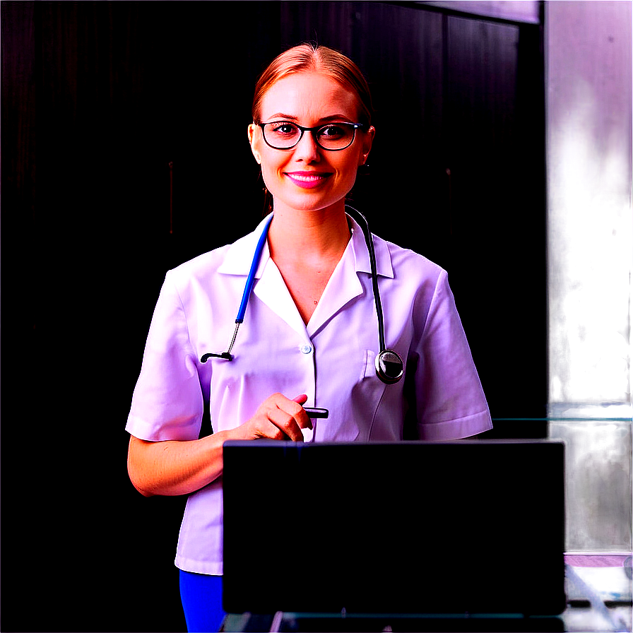 Receptionist In Healthcare Png Uvv88 PNG Image