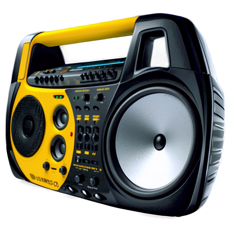 Rechargeable Boombox Png 4 PNG Image