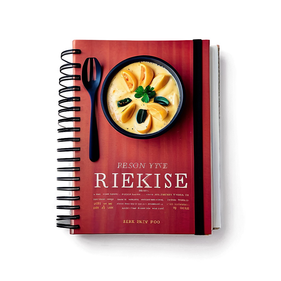 Recipe Cookbook Design Png Txj PNG Image