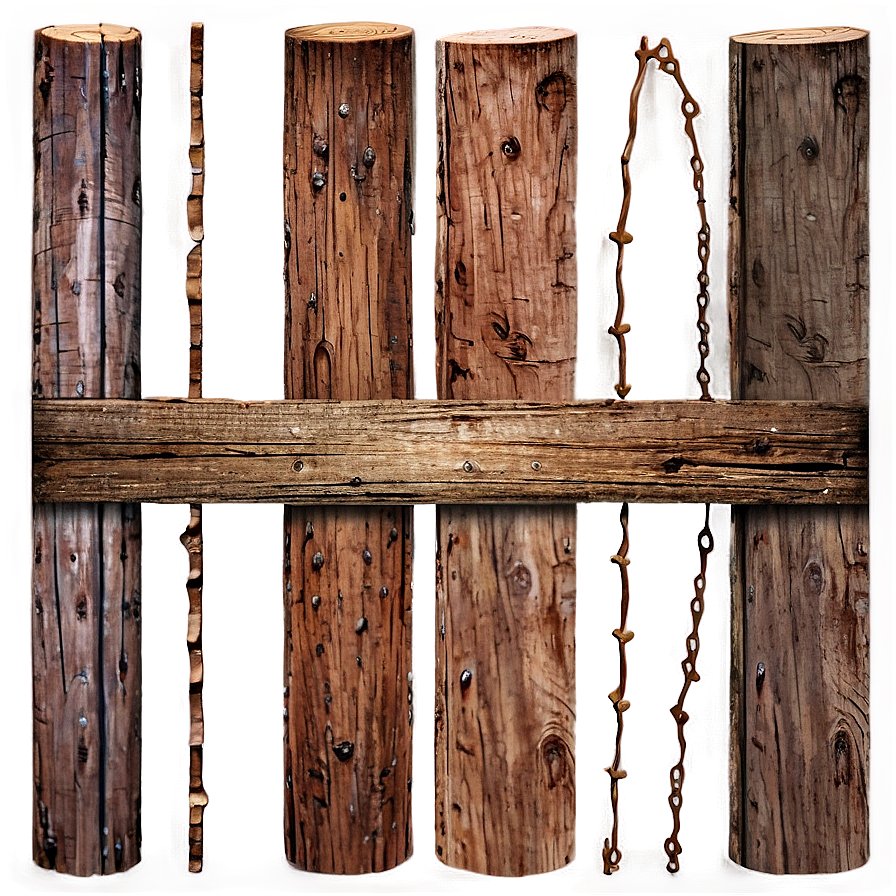 Reclaimed Wood Post Png 92 PNG Image