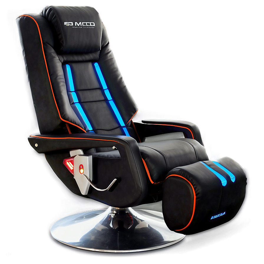 Reclining Gamer Chair Png Fxr11 PNG Image