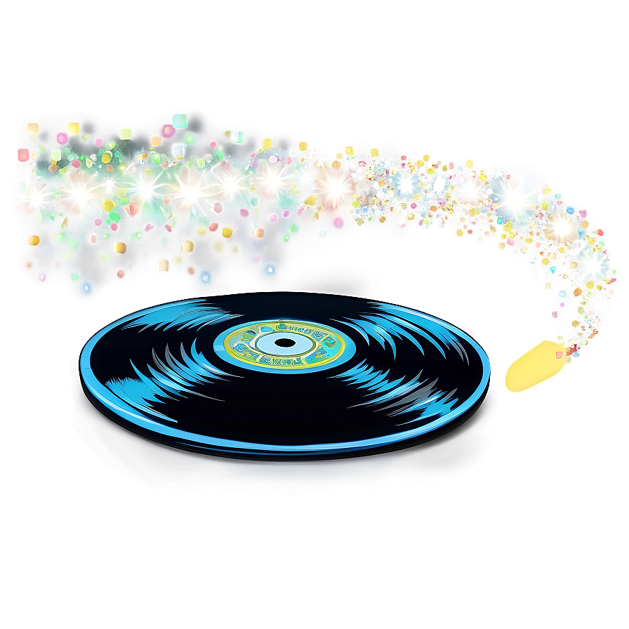 Record With Sparkles Png 55 PNG Image