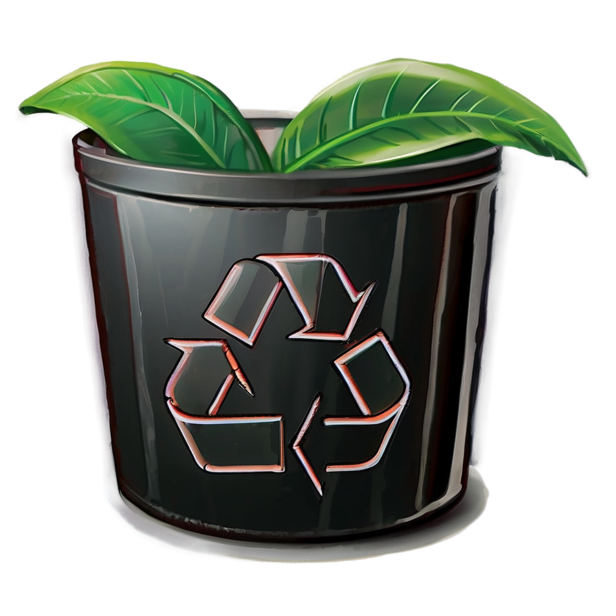 Recycle Plant Illustration Png 05242024 PNG Image