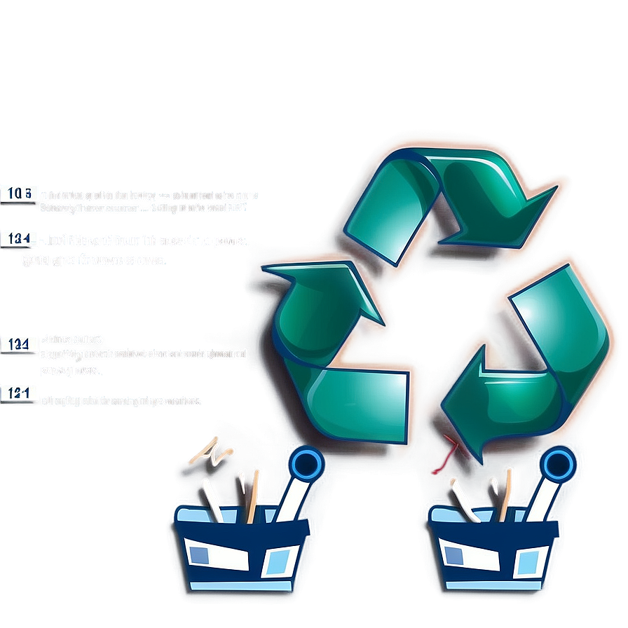 Recycle Process Infographic Png Fnx PNG Image