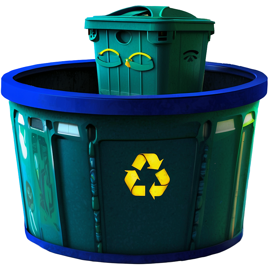 Recycling Bin For School Png Pgk22 PNG Image