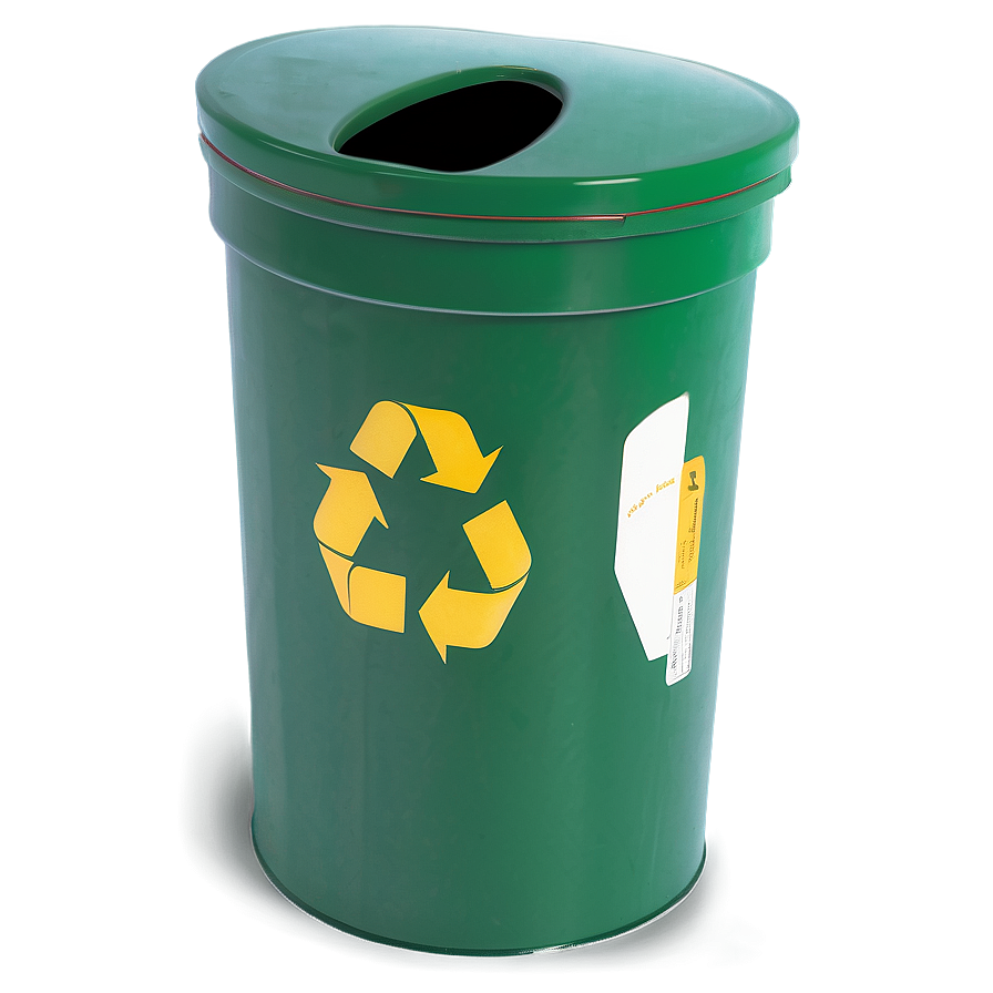 Recycling Bin With Lid Png Qoi PNG Image