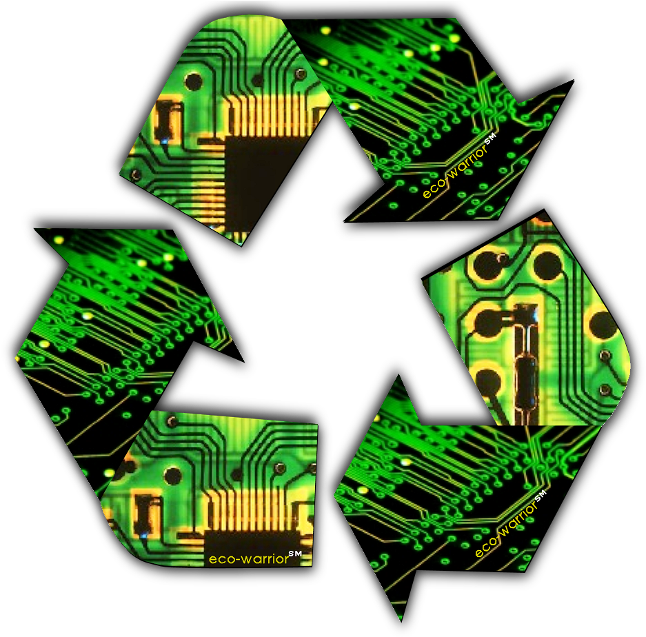 Recycling Electronics Circuit Board PNG Image