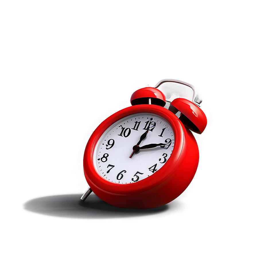 Red Alarm Clock Png 05252024 PNG Image