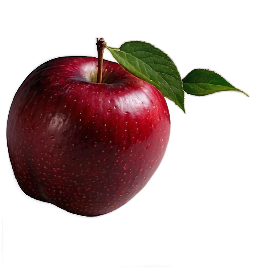 Red Apple A PNG Image