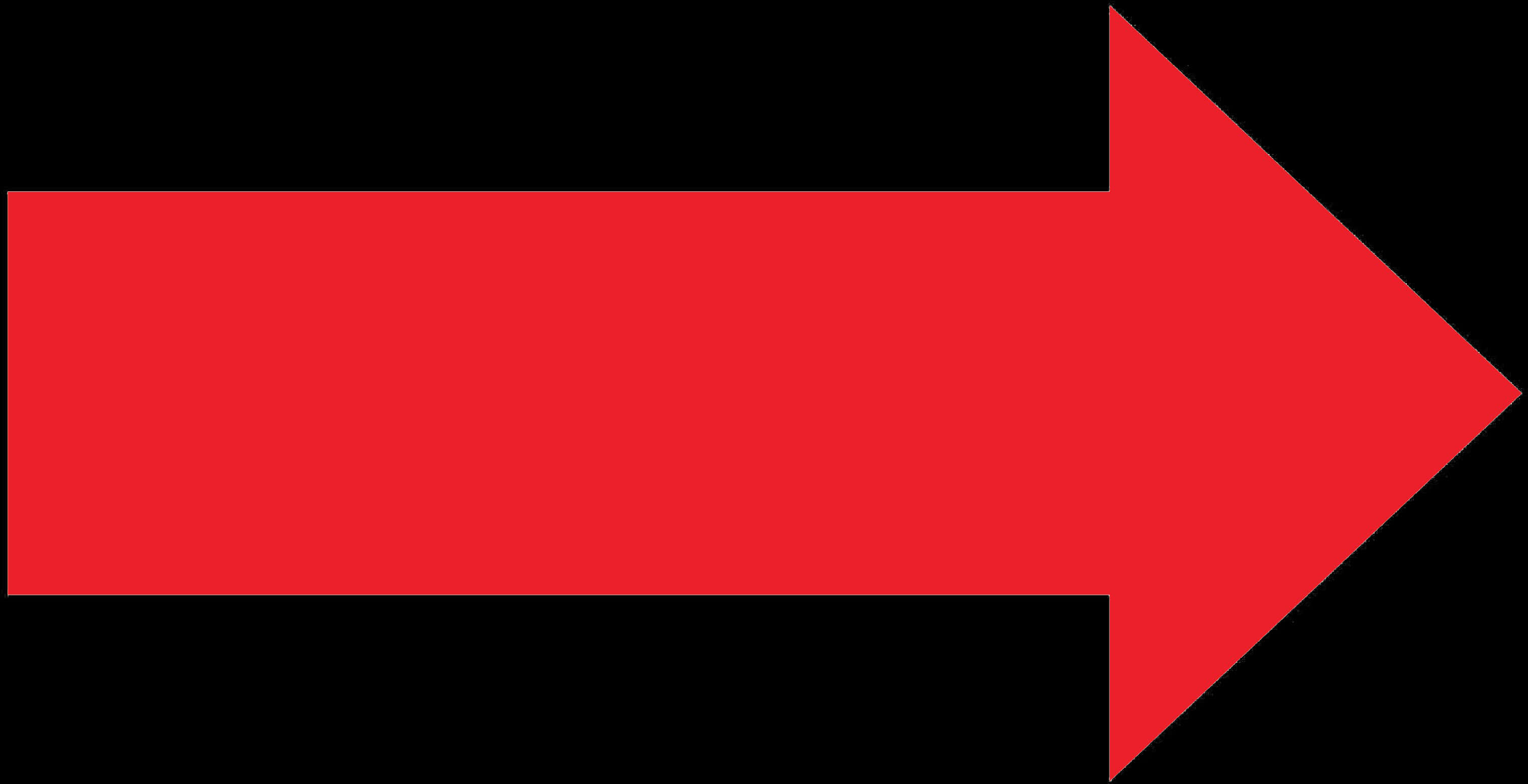 Red Arrow Direction Sign PNG Image