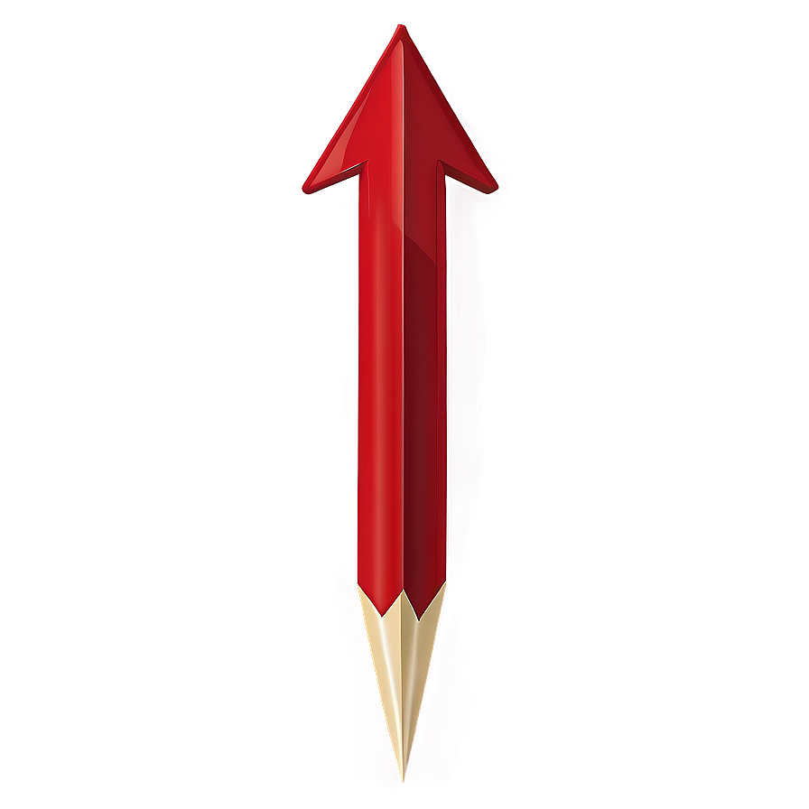 Red Arrow Pointing Up Png Yvn PNG Image