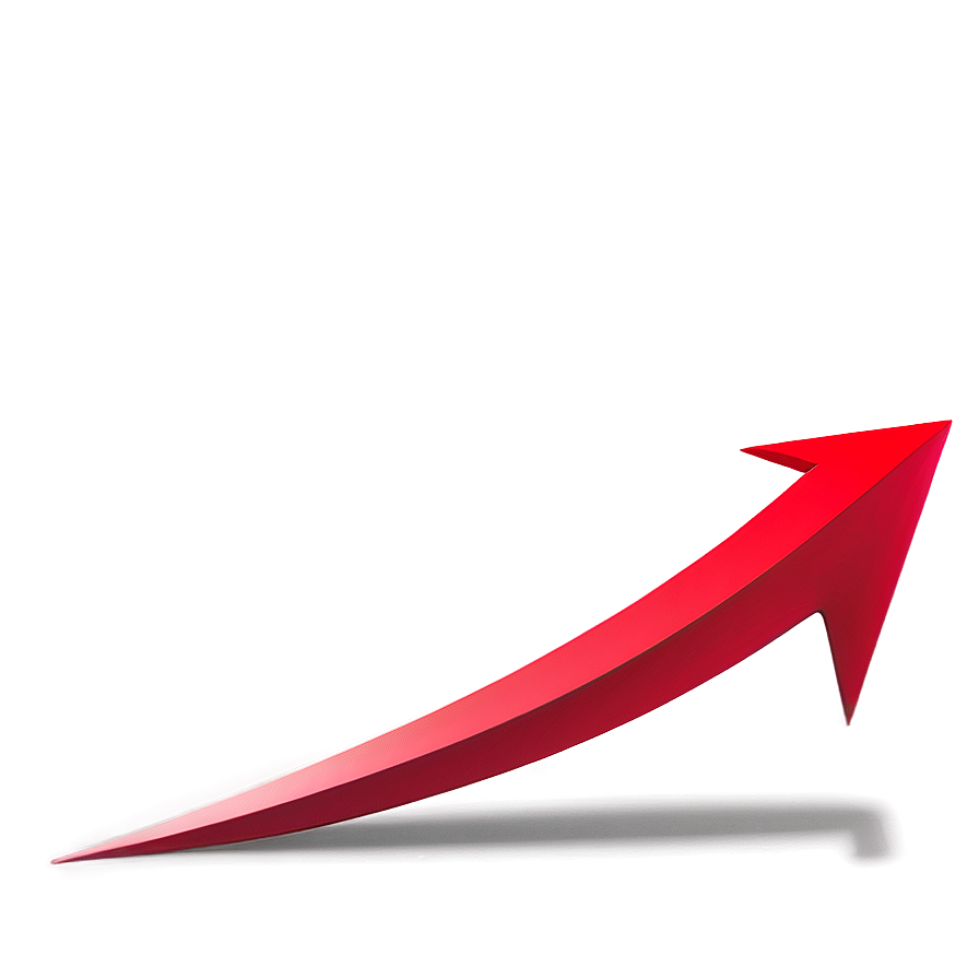 Red Arrow Upward Png Mvr55 PNG Image