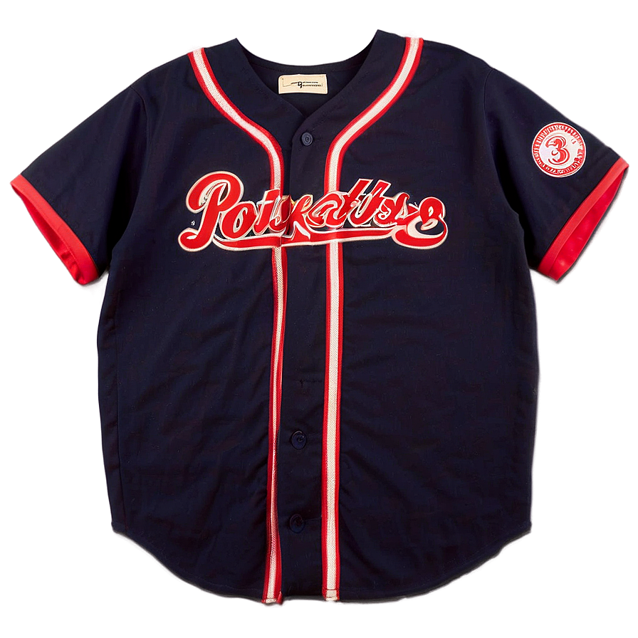 Red Baseball Jersey Png Kqj97 PNG Image