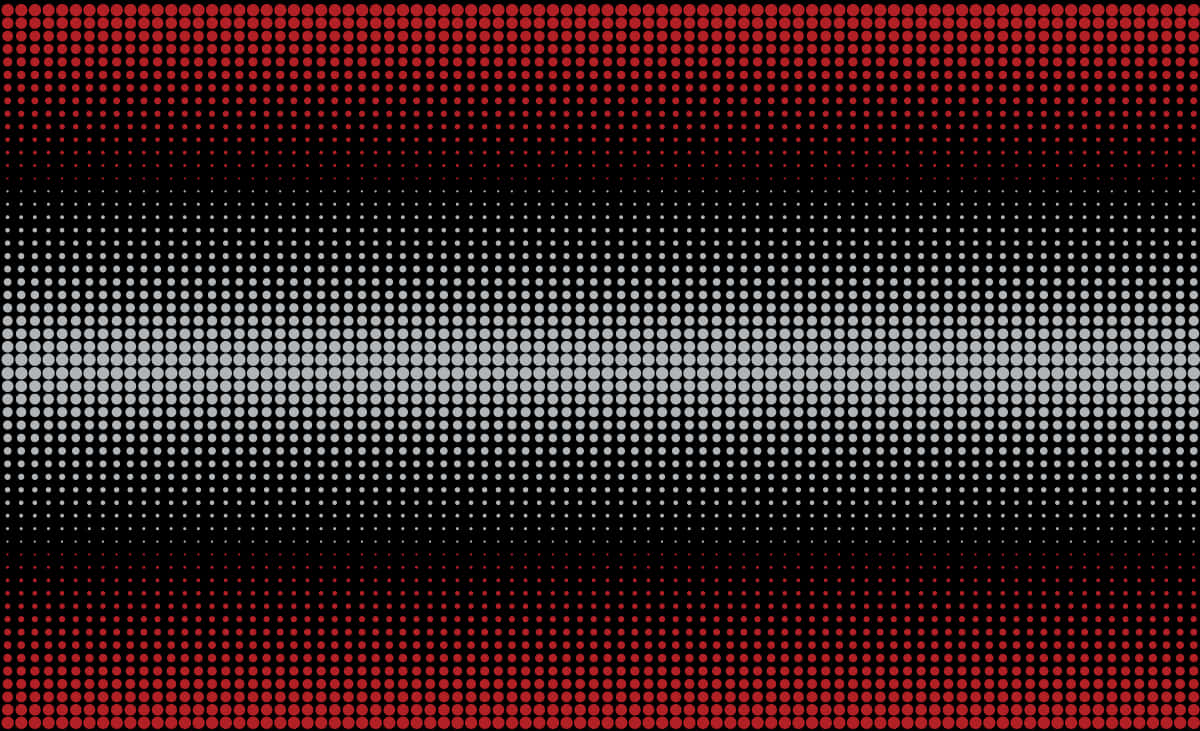 Red Black Gradient Dot Pattern PNG Image