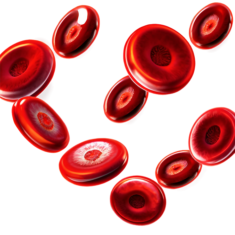 Red Blood Cells In Action Png Tqs70 PNG Image