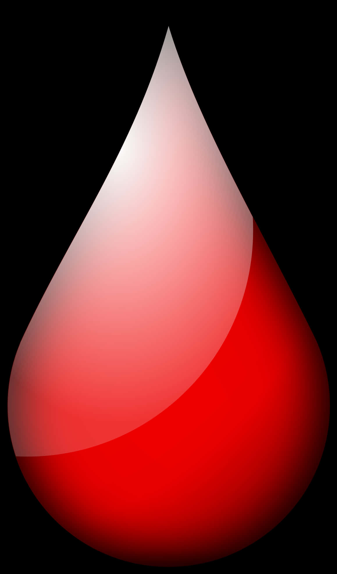 Red Blood Drop Graphic PNG Image